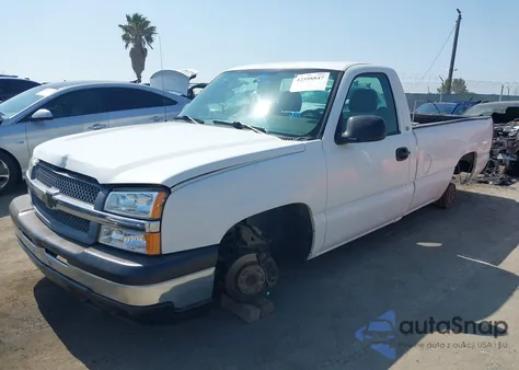 2005 Chevrolet Silverado 1500 Work Truck from USA, damaged, VIN 1GCEC14V45Z339498